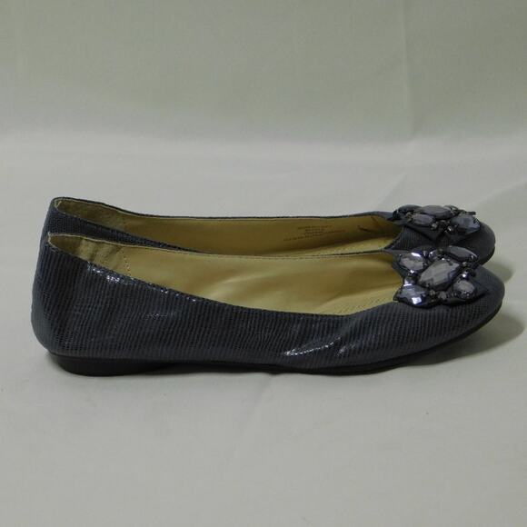 NWOB Adrienne Vittadini Embellished Ballet Flats - Picture 1 of 7